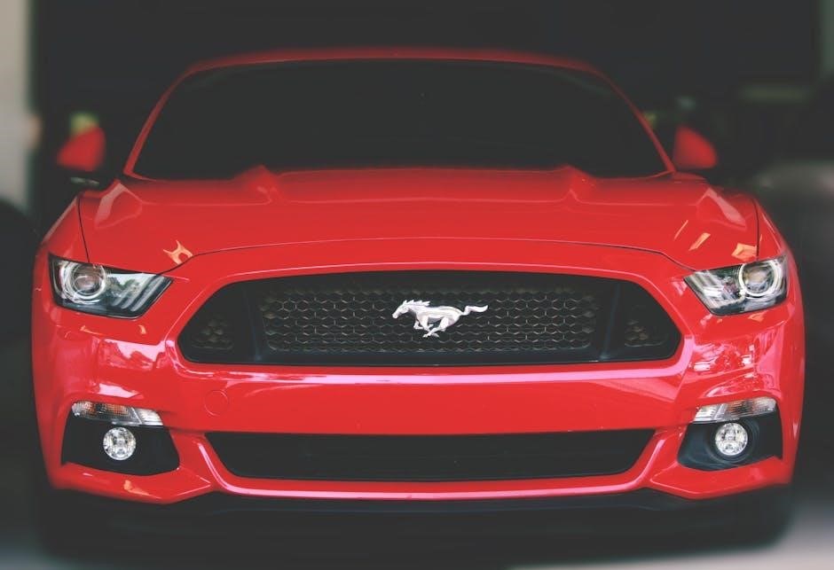 ford mustang maintenance schedule pdf